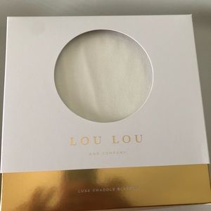 Lou Lou and company swaddle blanket